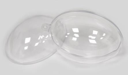 Ou din plastic pentru decorațiuni de Paște 12x8.8cm 1buc