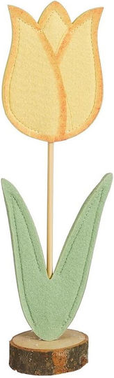 Arti Casa Decorative Fabric Tulip Yellow 29cm