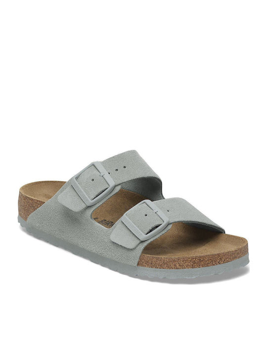 Birkenstock Arizona Leder Flache Sandalen für D...
