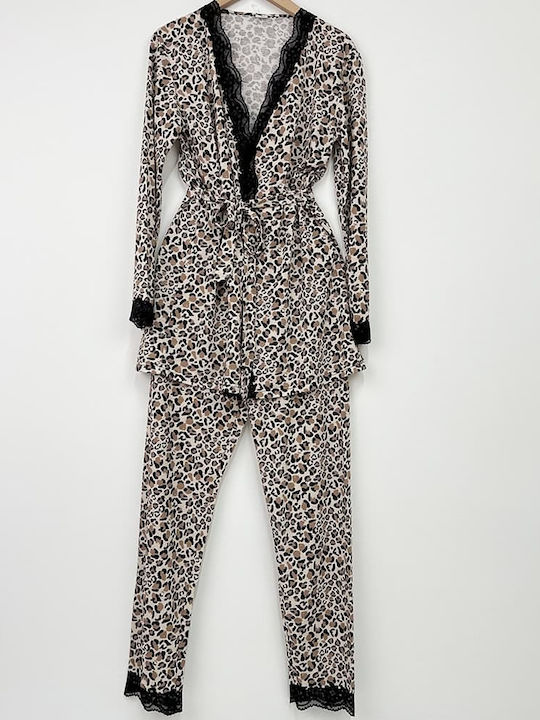 Cootaiya Summer Women's Pyjama Set Black