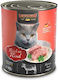 Leonardo Cat Food Can Beef 800g