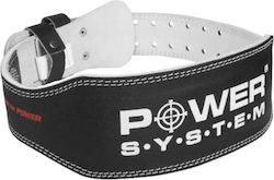 Power System Basic Leather Weight Lifting Belt