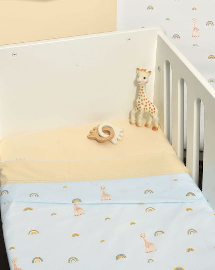 Baby Oliver Σετ Μπεζ 80x110εκ.