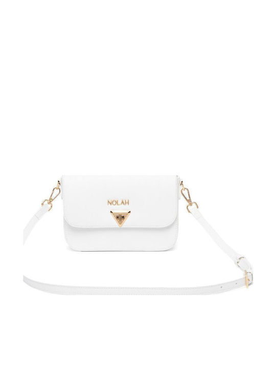 Nolah Fiona Leather Women's Bag Crossbody White