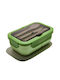 Muitomas Lunchbox Kunststoff Grün 1100ml 1Stück