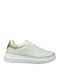 Damen Sneakers White / Gold
