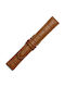KOSTELO Leather Strap Tabac Brown 22mm