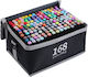 ACP Neon Zeichenmarker 1mm Dünne Doppelseitig Set 168Stück