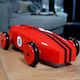 Holzminiaturauto Rot