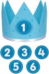 Blue Birthday Crown Goki 60680