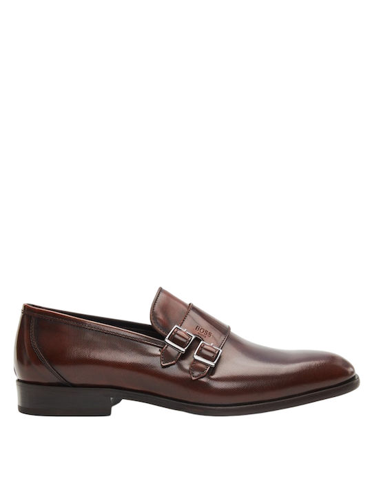 Boss Shoes Ανδρικά Μοκασίνια σε Ταμπά Χρώμα