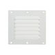 Περσίδα Αεραγωγού 127x115mm Λευκή Bas