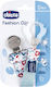 Chicco Pacifier Ribbon Fashion Fabric Multicolored
