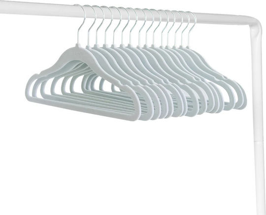 3 Sprouts Child Clothes Hanger White 15pcs