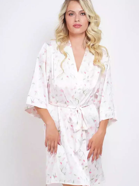 Bonatti Summer Women's Robe White Sorella
