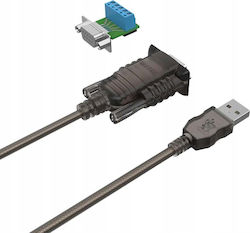 Μετατροπέας Προσαρμογέας Unitek Usb 2.0 Rs422/rs485 Db9m Chipset Ftdi 1,5m