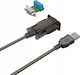 Unitek USB 2.0 RS422/RS485 DB9M Adapter Converter FTDI Chipset 1.5m
