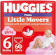 Huggies Πάνες με Αυτοκόλλητο No. 6 για 15-25kg 60τμχ
