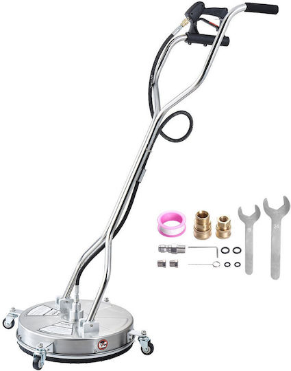 Curățător de suprafețe Vevor 18" pentru spălător sub presiune, 4 roți, mâner dublu, 4000 Psi max