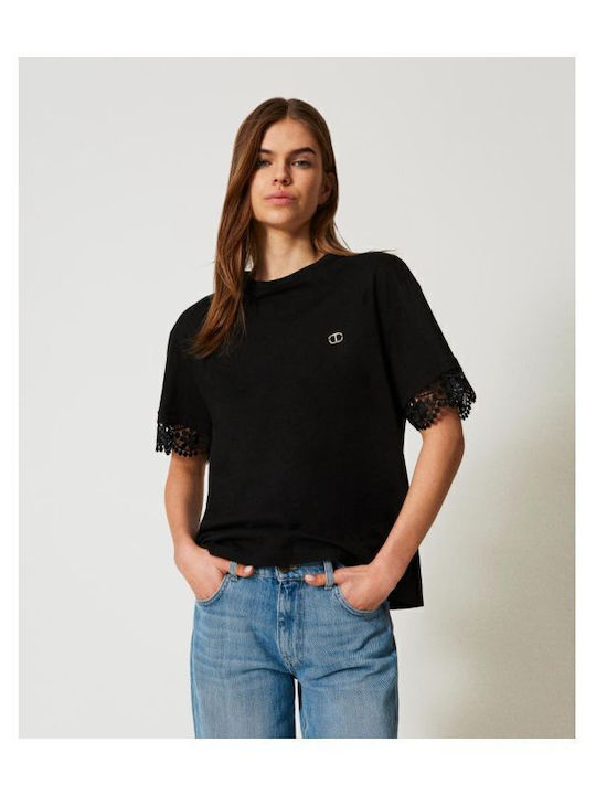 Γυναικείο T-shirt Μαύρο