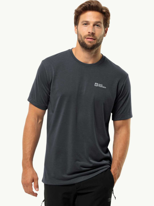 Jack Wolfskin Sportliches T-Shirt Black
