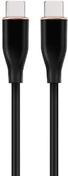 Gembird USB 2.0 USB-C male - USB-C 60W 1.5m (CC-USB2S-CMCM-1.5M-BK)