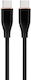 Gembird USB 2.0 Cable USB-C male - USB-C 60W PD Μαύρο 1.5m CC-USB2S-CMCM-1.5M-BK