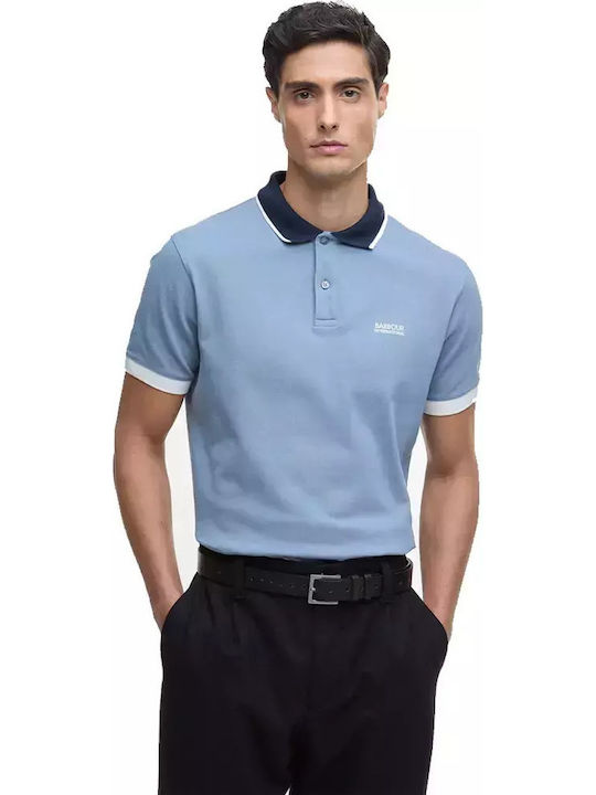 B Intl Polo Bluse Blau
