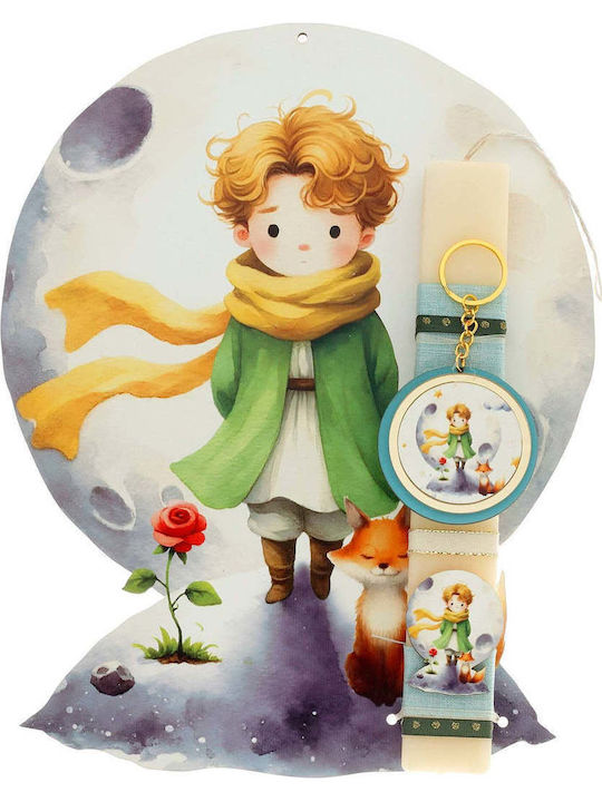 Prince Moon Round Easter Candle (Various Designs)