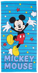 Dimcol Παιδική Πετσέτα Θαλάσσης Blue Mickey