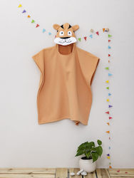 Nima Kinderponcho Nr. 4/6 Tiger Orange