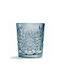 ONIS Set of Glasses Water made of Glass in Blue Color 350ml 6pcs