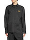 Long-sleeved Cotton Shirt Black