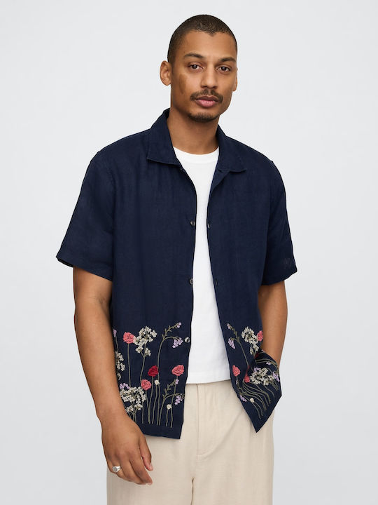 GAP Long-sleeved Shirt Blue