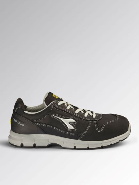 Utility Diadora Waterproof Safety Shoe Black Run Low S3s Fo Sr Esd En Iso 20345:2022 181154