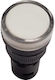 Lampă indicator Φ22 Electric 110v Alb Ad22-22w