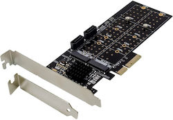 Dawicontrol PCIe-Karte in PCI-E-Steckplatz RAID SATA