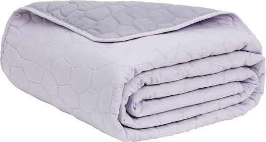 Nima Nala Wild Покривало Единично Микрофибър Lilac / Gray 160x240см
