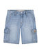 Șort/Salopetă Copii Denim Cargo Denim