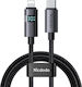 Mcdodo LED USB-C to Lightning Cable 36W Μαύρο 1.2m (CA-6570)