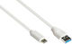 Good Connections Braided USB 3.2 Cable USB-C Male - USB-A / USB-C 100W PD White 0.5m 2831-AC005W