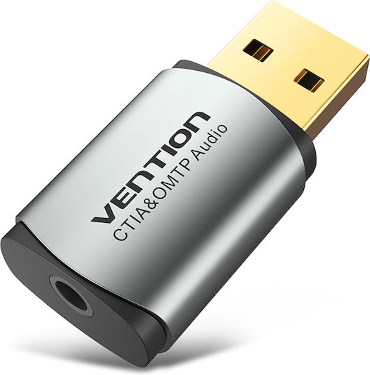 Vention Audio Konverter Usb-a Zu 3.5mm Soundkarte Cdlh0