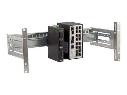 Αξεσουάρ Καμπίνες Δικτύου Efb 19" Universal Din Rail Support Including 4u Angle Set