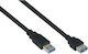 Kabelmeister USB 3.0 Кабел USB-A мъжки - USB-A женски Черен 2м UK30P-ASA-020S