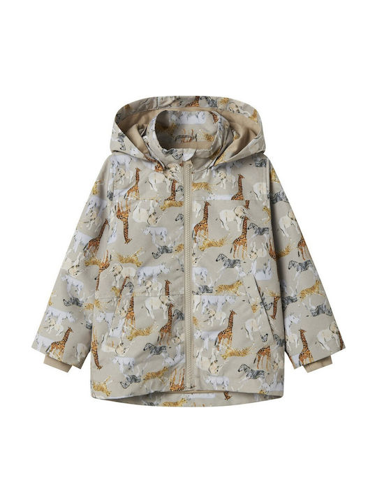 Name It Waterproof Kids' Casual Jacket with Lin...