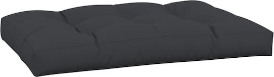 vidaXL Pernă Waterproof Pentru Bancă Perne Pentru Scaune De Grădină Neagră 80x120cm