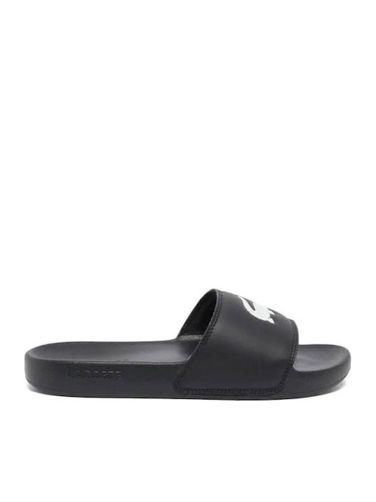 Lacoste Slides Μαύρα