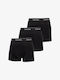 Calvin Klein Relaxed Fit Cotton Stretch Trunk 3-pack Black