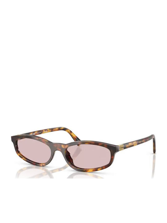 Miu Miu Unisex Sunglasses with Brown Tartaruga ...