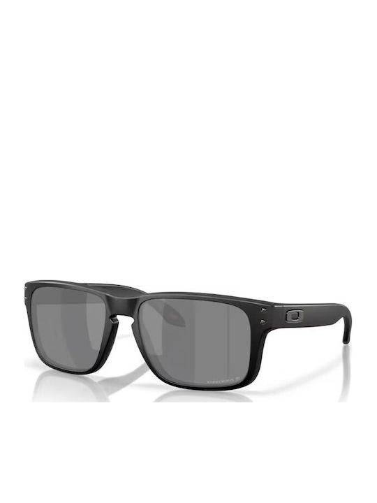 Oakley Holbrook S Prizm Männliche Sonnenbrillen mit Horn umrandetem Rahmen Matt Schwarz Polarisiert